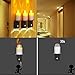 Battery Night Light, Night Light Motion Sensor Night Light Flameless Candle Set of 3 by Comenzar