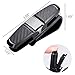 PLUSLOR Double Sunglass Holder for Car, 2 Pack Visor Sunglasses Clip for Car with Microfiber Cleaning Cloth & Storage Pouch