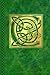 Celtic Letter C Vintage Irish Monogram Journal: Green Gold Celtic Knot Name Initial Diary Blank Line by 