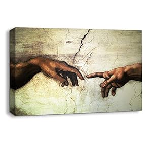 Canvas Wall Art-Creative Street Art-Canvas Prints Home Artwork Decoration for Living Room,Bedroom - 12x18 inches