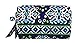 Gorgeous Vera Bradley Small Cosmetic Zip Bag in Ink Blue