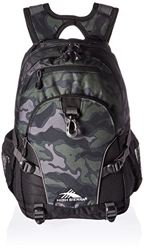 High Sierra Loop Backpack, Camo/Black/Slate