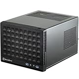 Silverstone Computer Case with Mesh Front Panel,Black (SG13B)