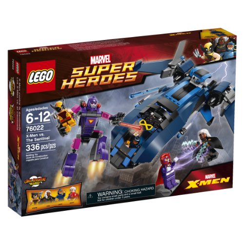 LEGO Superheroes X-Men vs. The Sentinel Building Set 76022 (Discontinued by manufacturer)