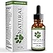 Natural Organic Hemp Oil for Dogs: Full Spectrum 250 mg Hemp Seed Extract with Coconut Oil - Anti Stress & Anxiety - Hip & Joint Pain Relief - Unflavored Formula for Any Size Dog - 1 fl. oz. Bottle