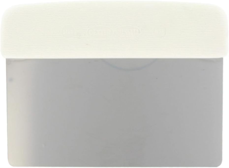 Dexter Russell Round Edge Dough Cutter w/White Handle