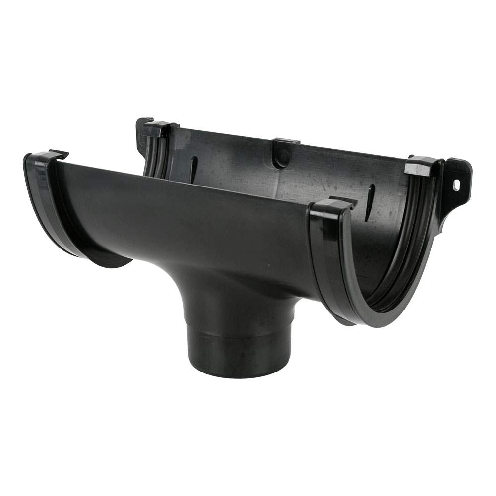 Brett Martin BR095b Black Deepstyle 170mm Industrial Running Outlet