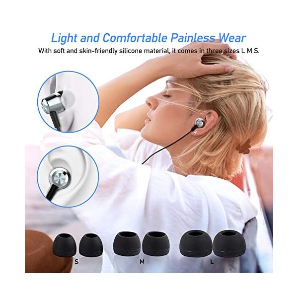 Blukar-Earphones-In-Ear-Headphones-Earphones-High-Sensitivity-Microphone--Noise-Isolating-High-Definition-Pure-Sound-for-iPhone-iPad-Smartphone-MP3-Players-etc Blukar Earphones, In-Ear Headphones Earphones High Sensitivity Microphone – Noise Isolating, High Definition, Pure Sound…