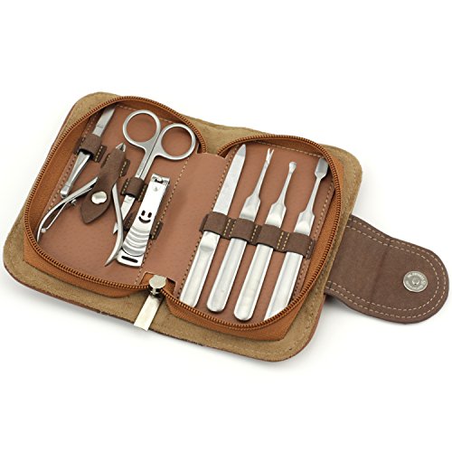Deluxe Nail Clipper Set - Best for Nail Grooming Manicure at Home or Travel Kit - Thumbnail 2