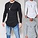 Mens Shirt,Haoricu 2017 Clearance Men O Neck Long Sleeve Slim Fit Tee T-shirt Casual Tops