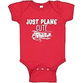Just Plane Cute Airplane Baby Bodysuit One Piece or Toddler T-Shirt Travel Themed Baby Gift