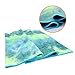 ATIVAFIT Yoga Towel Mat Mate Towel with Non Slip Resin Particles Hot Yoga Towel for Sport Gym Workout Fitness Potable Beach Towel Sweat Absorbent 72″ x 24″thumb 3