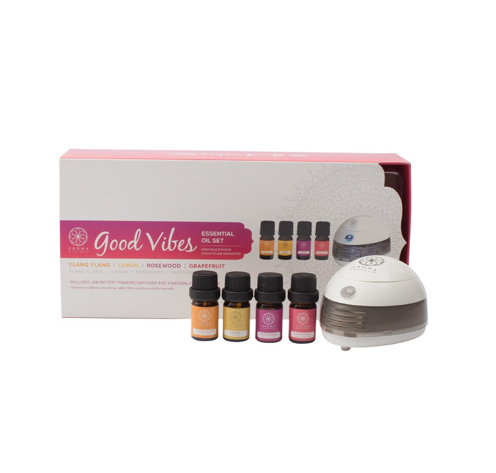 Amazon Com Aroma Essence Essential Oil Set Aromatheraphy Diffusers Ylang Ylang Lemon Rosewood Grapefruit Beauty