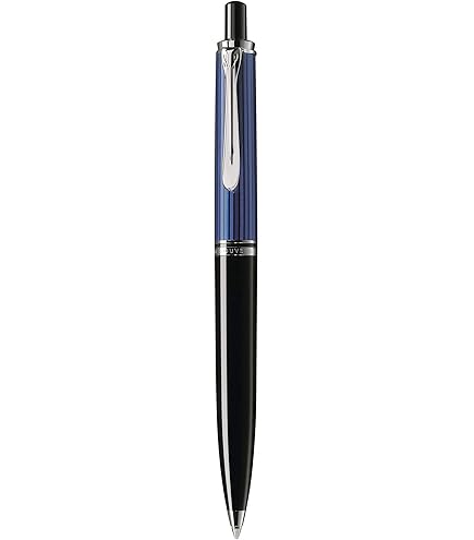 Pelikan Souveran K400 Blue-Stripe ボールペン Amazon.com : Pelican Ballpoint Pen, Oil-based, Blue Stripe