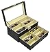 Holding 12 Glasses or Watches, Sunglasses Case Glasses Eyewear Box Accessories Organizer