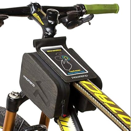 Amzn Prime Luxus Fahrrad Tasche Fur Rahmen Mit Handy Tasche Touch Screen Smart Phone Abnehmbar Zum Mitnehmen Wasserdicht Regenschutz Bicycle Mountainbike E Bike 2er Set Amazon De Sport Freizeit