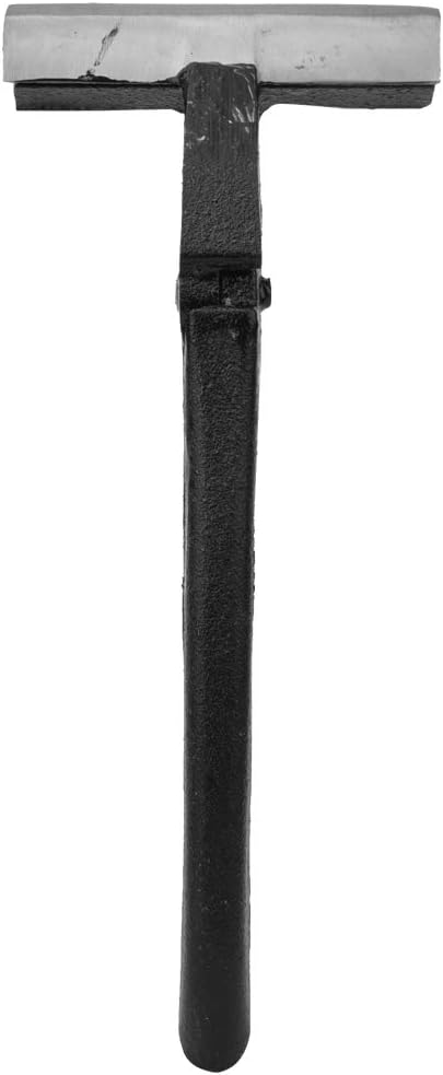 Oil Painting Canvas Stretching Pliers, Cast Iron Extra Wide Canvas Pliers, Black Handle Hand Tool Stretcher Bars Artist Framing Tool