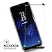 Galaxy S8 Plus Tempered Gorilla Cases Glass FITS with All Cases Compatible Premium Sensitive Flexible 0.26mm Tempered Glass Screen Protector for Samsung Galaxy S8 Plus (Clear) (Black)