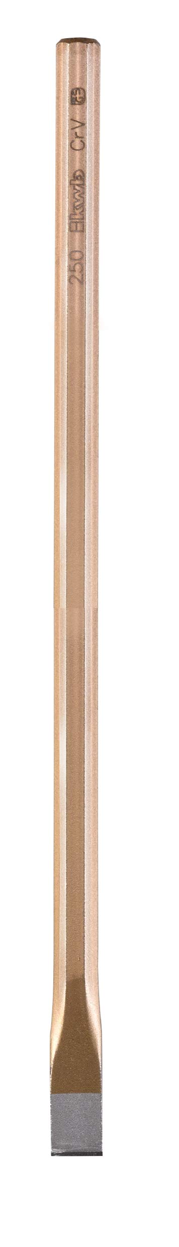 KWB ELECTRICIAN'S CHISEL (OCTAGONAL, 250X12 MM) | CV STEEL | VPA/GS APPROVED | MADE IN GERMANY