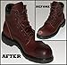 WORK BOOT DOCTOR leather repair/protection kit - dark brown