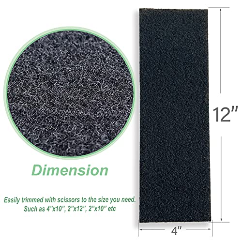 Carbon Filter 12 Pack 4" x 12" Activated Charcoal Air Vent Filters