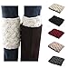 Bestjybt Womens Short Boots Socks Crochet Knitted Boot Cuffs Leg Warmers Socks