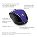 HP X3000 Wireless Mouse, Purple (K5D29AA#ABA)