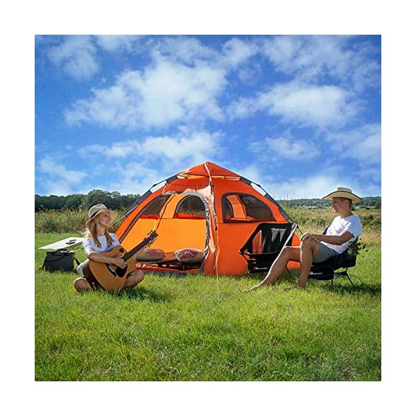 Moon Lence Instant Pop Up Tent Family Camping Tent 4 5 Person Portable Tent Automatic Tent Waterproof Windproof For Keeping Hustle