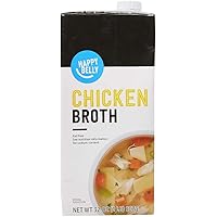 Amazon Brand - Happy Belly Chicken Broth, 32 Ounce