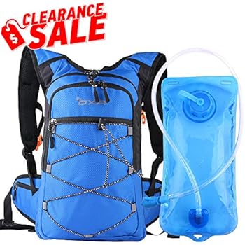 Oxa Hydration Backpack With 2l Water Bladder Thermal Insulation Layer Keeps Water Cool Up To 4 Hours For Hiking Running Cycling Climbing