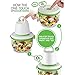 FOSA Vacuum Seal Containers, 4 Pack, 20oz, Food Saver Containers for Vacuum Seal, Vacuum Container for Food Storage (Vacuum Pump Not Included)