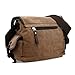 OCT17 Men Messenger Bag 14 inch College Shoulder Canvas Vintage Crossbody Military Satchel Bag Laptop