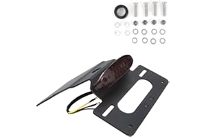 Mantt for Fender Eliminator Fit for 2022 KLR650 for Fender Eliminator 2023 2024 2025 KLR 650 Tail Tidy License Plate Holder B