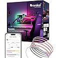 Nanoleaf Essentials Matter Bluetooth & WiFi Smart Multicolor LED Lightstrip 200" (5m) - RGB & Whites, Controller, App & Voice Control (Works with Apple Home, Google Home) (16.4ft (50 Zones))