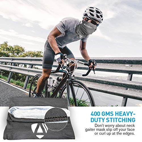 image for ANALAN Dust Mask Half Face Cover Mask Bandana Neck Gaiter Sun Protecti