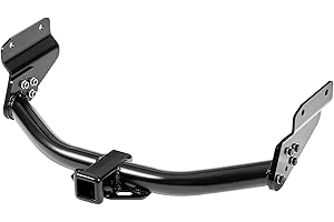 VEVOR Class 3 Trailer Hitch, 2-Inch Receiver, Compatible with 2011-2021 Jeep Grand Cherokee, Q345B Steel Tube Frame, Multi-Fit Hitch to Receive Ball Mount, Cargo Carrier, Bike Rack, Tow Hook, Black