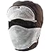 FUYI Women's Windbreak Warm Fleece Neck Hat Winter Ski Full Face Mask Cover Cap
