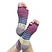 Gaiam Grippy Toeless Yoga Socks