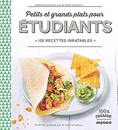 Petits et grands plats pour étudiants