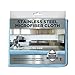 Pro Chef Kitchen Tools Stainless Steel Appliance Polishing Cloth - Clean and Polish Appliances, Counters, Fridge Doors, Sinks, Windows with Easy Wipes Using Dry, Damp or with Cleaners