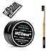 MS.DEAR Teeth Whitening Activated Charcoal Powder + Bamboo Toothbrush Natural & Organic Oral Care Set 1.05 oz