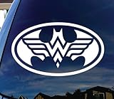 Batman Wonder Woman Car Window Vinyl Decal Sticker 5