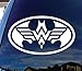 Batman Wonder Woman Car Window Vinyl Decal Sticker 5" Wide