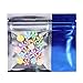 QQ Studio Clear/Colored Mylar Zip Lock Bags w/Tear Notch 6.5x9cm (2.5x3.5