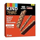 KIND, Thins Bars Gluten Free 100 Calorie, Peanut