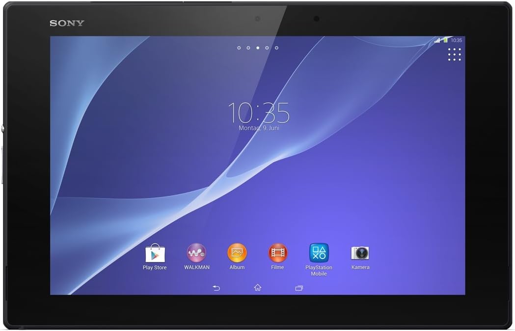 Sony Xperia Z2 16GB Black - tablets (Full-size tablet, Android, Slate, Android, Black, Alarm clock, Calculator, Calendar, Events reminder, Notes, To-do list)