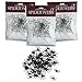 3 Pack Halloween Stretch Spider Webs, COOLWAS Indoor & Outdoor Spooky Spider Webbing with 50 Fake Spiders for Halloween Decorations