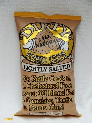 Dirty Sea Salted Potato Chips, 2 Ounce -- 25 per case. by Dirty