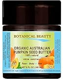 ORGANIC PUMPKIN SEED OIL BUTTER Australian. 100% Natural / VIRGIN / UNREFINED / RAW For Skin, Hair, Lip and Nail Care. 8 Fl.oz.- 240 ml