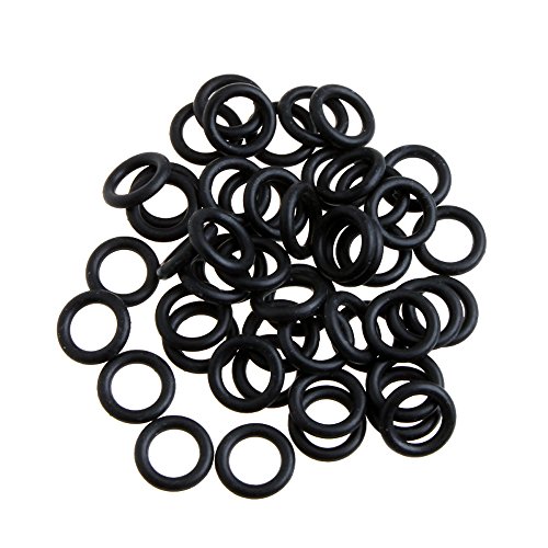 LautechcoÂ® 100Pcs Black Shockproof Tattoo Rubber Bands O-Rings for Professional Tattoo Machine Gun Supplies Accesories for Tattooists